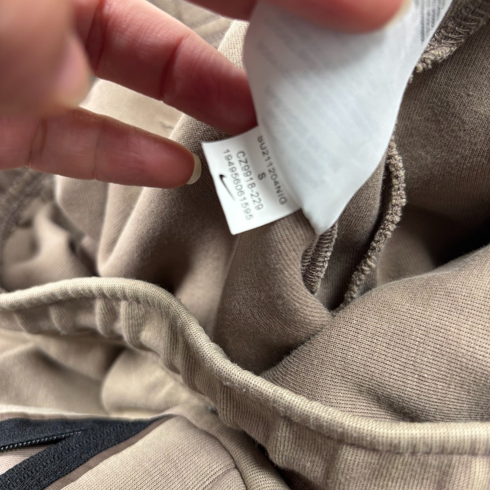 Nike Sportswear Men's S Tan Tech Fleece Sweatpant Joggers Athleisure Streetwear - Picture 6 of 8